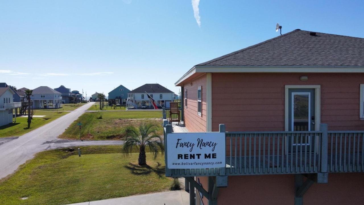 Fancy Nancy 2 Min Walk To Beach, Lyft, Pet-Friendly Bolivar Peninsula Kültér fotó